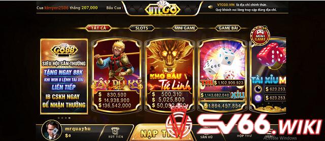 Cổng game VtcGo Win có những trò chơi gì?