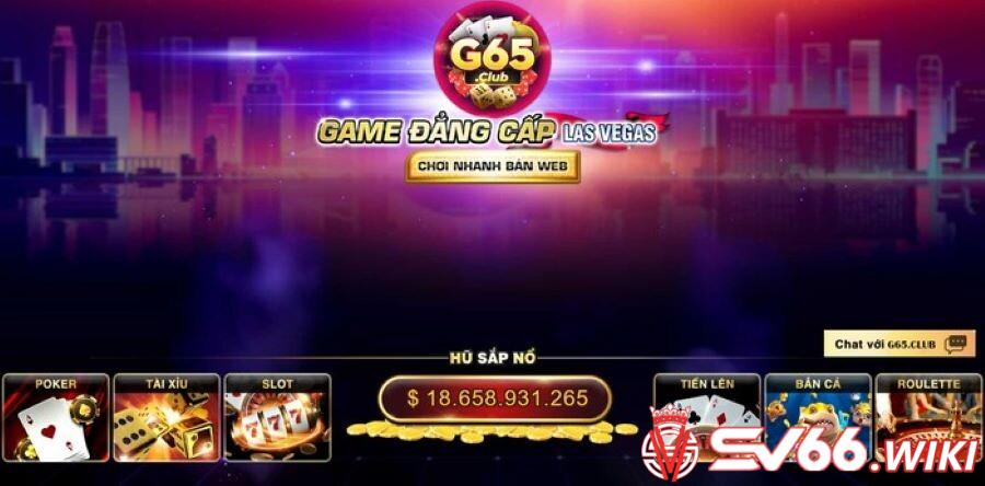 Ưu điểm của cổng game G65 Club